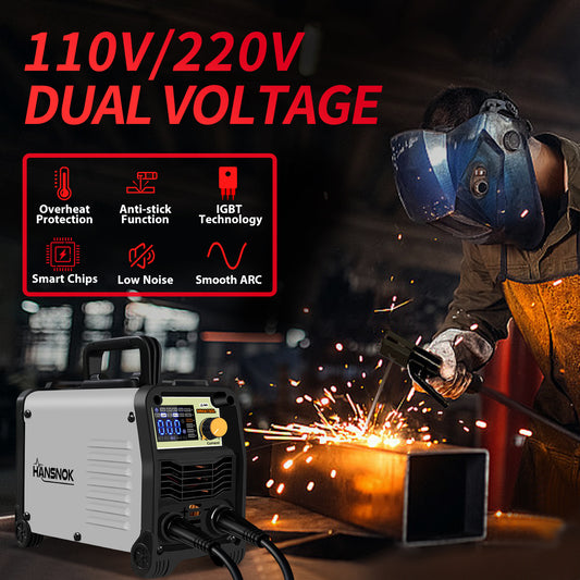 160A ARC MMA Stick Welder 110/220V Welding Machine Portable Arc Welding Machine