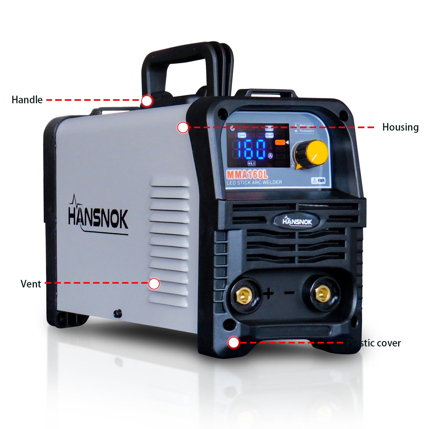 MMA-3.2 (Dual Voltage) 160a Hand Welding Welding Machine