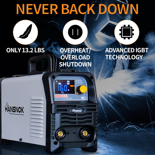 MMA-3.2 (Dual Voltage) 160a Hand Welding Welding Machine