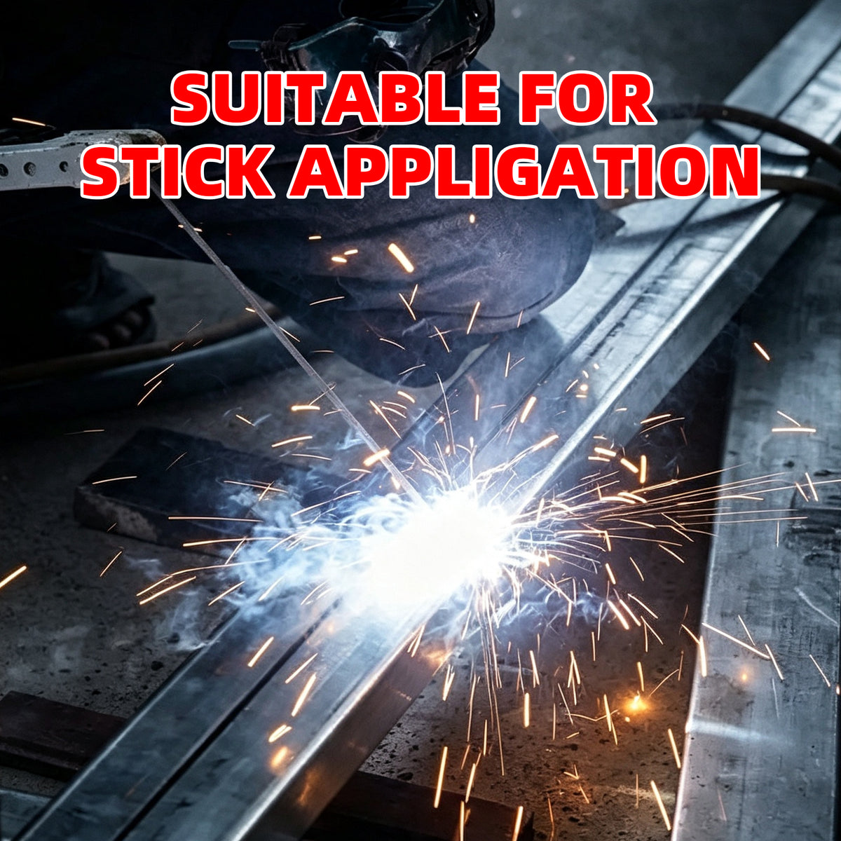Aluminum E4043 Stick Electrode Rods 1/8", Aluminum Welding Rods 1/8" x 14" for Aluminum Repair, DIY, Professional Welding (0.33LBS)(10 PCS Rods)