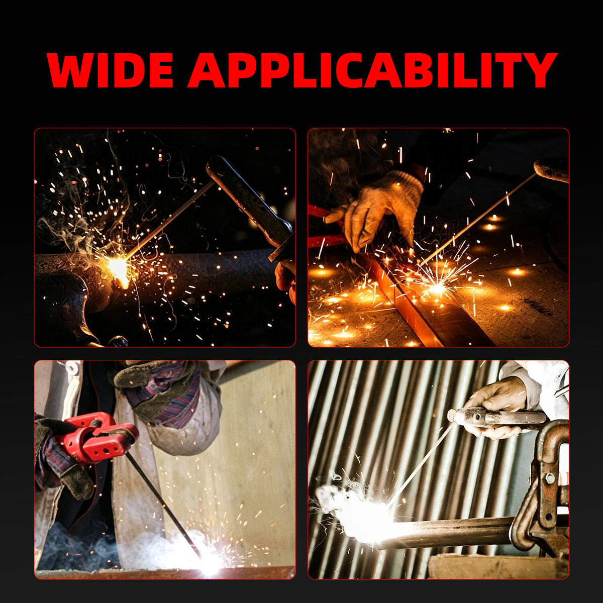 Aluminum E4043 Stick Electrode Rods 1/8", Aluminum Welding Rods 1/8" x 14" for Aluminum Repair, DIY, Professional Welding (0.33LBS)(10 PCS Rods)