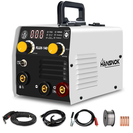 130Amp MIG Welder,110V 3-in-1 Gasless MIG Welding Machine