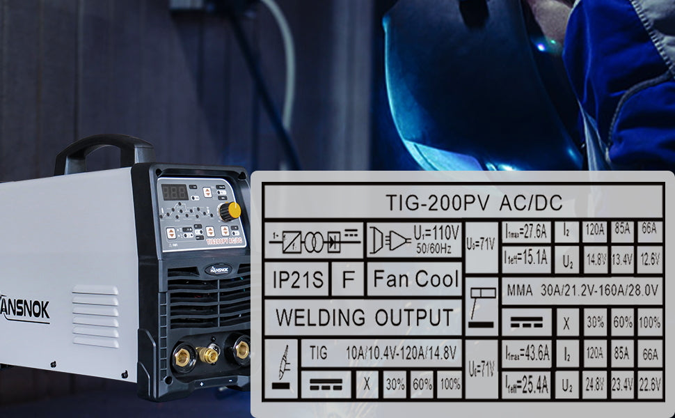 TIG-200GD AC/DC 200a (Dual Voltage) Argon Arc Welding Machine