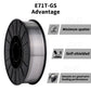 Flux Core Gasless Mig Mild Steel Welding Wire(0.8mm 5lbs)