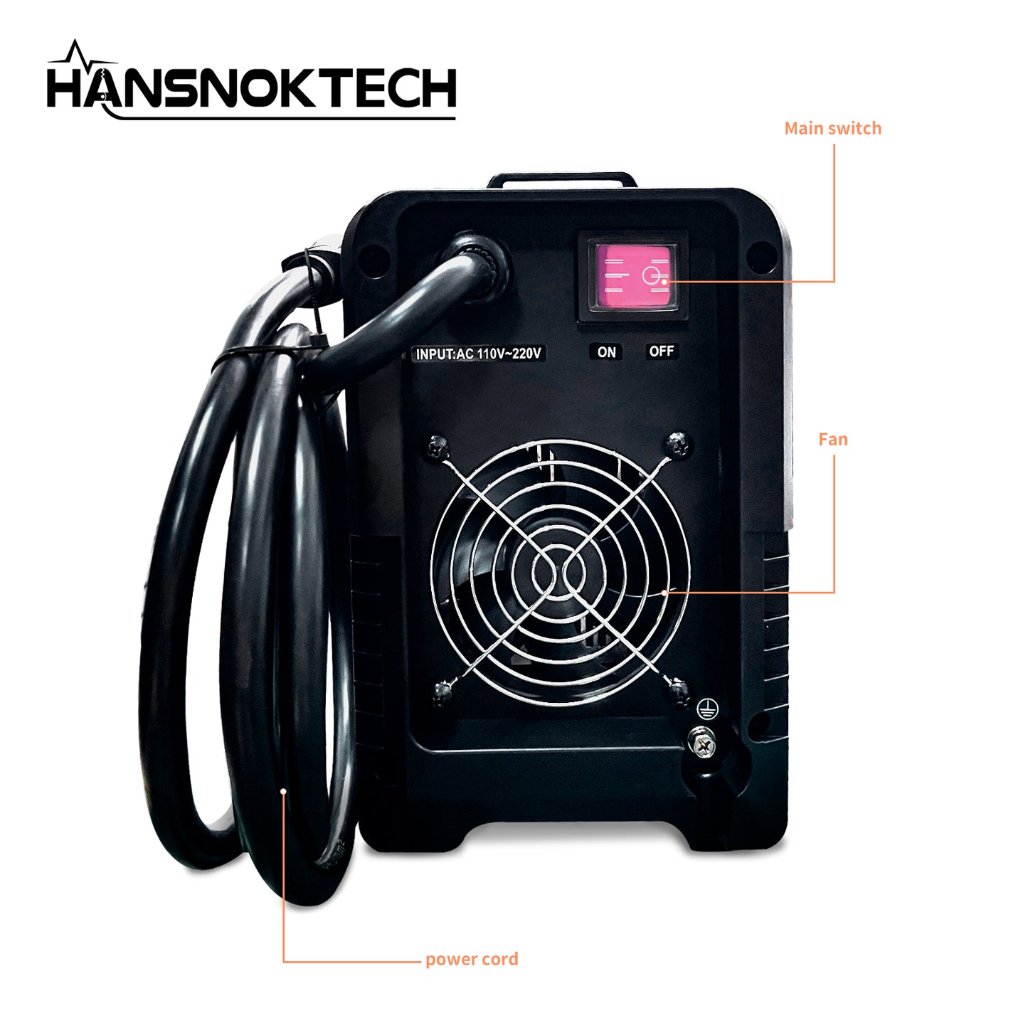 HANSNOKTECH LED ARC MMA Stick Welder 160A Portable Arc Welding Machine