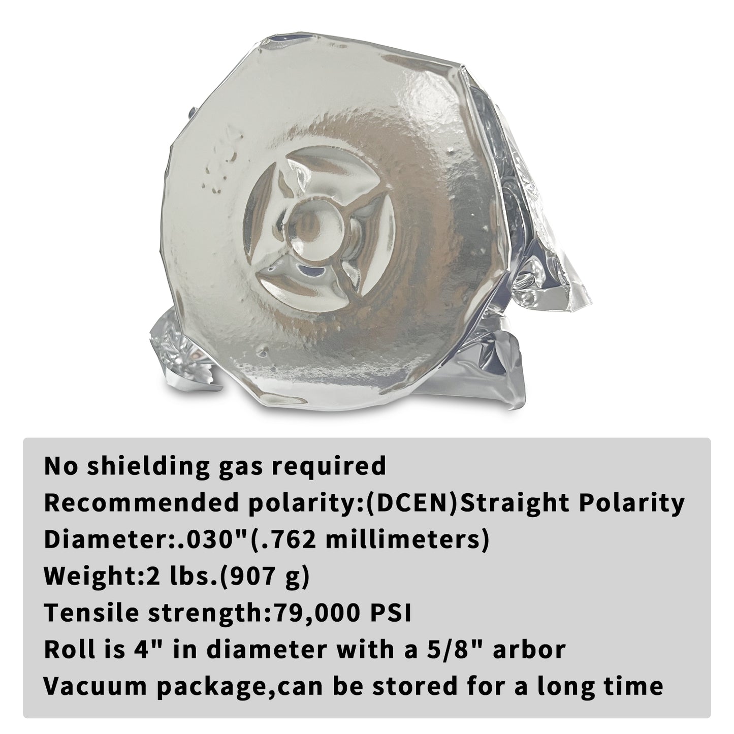 Flux Core Gasless Mig Mild Steel Welding Wire(0.8mm 2lbs)